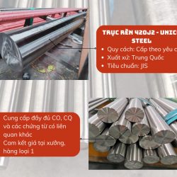 Trục rèn 420J2 - Unico Steel