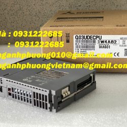 Bộ lập trình Q03UDECPU mitsubishi, CPU, I/O, Mạng, Nguồn