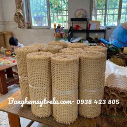 Lưới mây tự nhiên làm nội thất