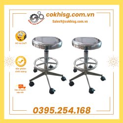 Ghế inox 304 chuyên dụng cho phòng thí nghiệm