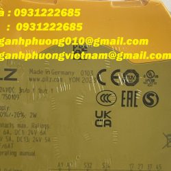 Pilz 750109 PNOZ s9 24VDC 3 n/o 1 n/c t  - rờ le an toàn