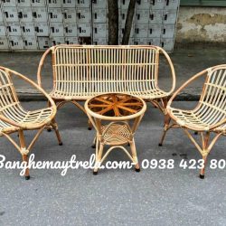 Bàn ghế sò mây giá rẻ