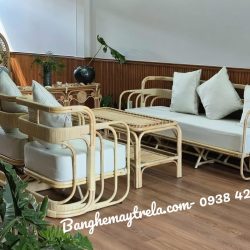 Sofa mây tre đan- Bàn ghế mây phòng khách