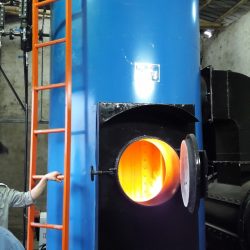 Nồi hơi đốt vải vụn công suất 1,5 tấn hơi/h