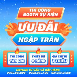 Thiết kế - In ấn - Thi công - Sản xuất - GIÁ RẺ