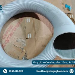 MUA ỐNG GIÓ XOẮN NHỰA ĐỊNH HÌNH PHI 150