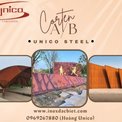 Thép tấm kháng thời tiết Corten A _Unico Steel