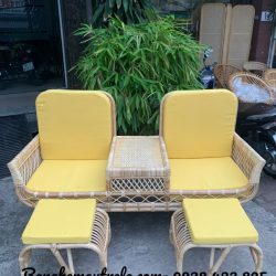Băng ghế mây 2 chỗ