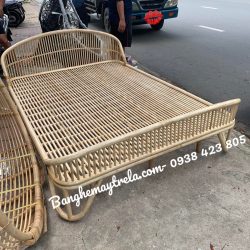Giường ngủ song mây