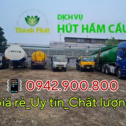 hút hầm cầu_nạo vét hố ga _ sữa chữa ống nước (Thành Phát)