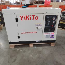 Máy phát điện chạy dầu 1 pha hoạc 3 pha chống ồn 11kw YIKITO DHY12000SE