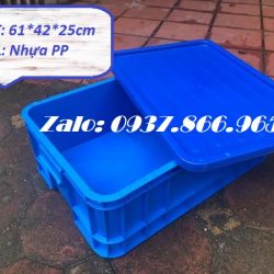 Địa chỉ cung cấp thùng có nắp, thùng nhựa bít tại Long Biên,báo giá sóng nhựa bí