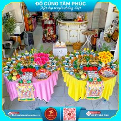 Mâm Cúng Đầy Tháng Song Sinh Cho Bé Tại Cần Thơ