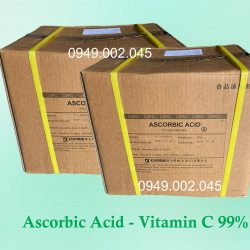 Ascorbic acid - Nguyên liệu vitamin C 99% giúp tôm cá tăng sức đề kháng