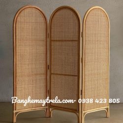 Bình phong mây tre tự nhiên