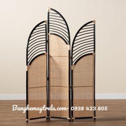 Bình phong mây tự nhiên trang trí