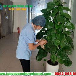 Vệ sinh văn phòng thro giờ tại Hà Nội
