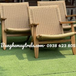 Ghế gỗ sồi thư giãn