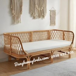 Băng ghế sofa mây dài