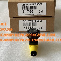 Cảm biến quang Banner QS18VP6FF50Q8 - Giao hàng toàn quốc