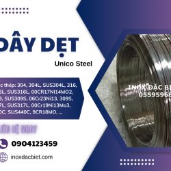 DÂY DẸT THÉP, INOX - Unico Steel