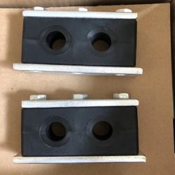 Cùm ống thủy lực lót cao su, Kẹp ống thủy lực lót cao su, Kẹp ống inox thủy lực