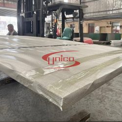 Tấm inox dập gân bền đẹp _ Unico Steel
