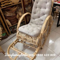 Ghế mây bập bênh thư giãn hiện đại