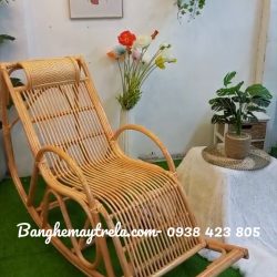 Ghế bập bênh mây cao cấp