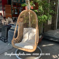 Xích đu mây tự nhiên treo trần nhà