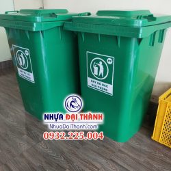 Thùng rác nhựa HDPE 360L ( Nhựa Đại Thành)