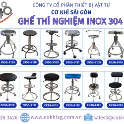 [cksg] ghế inox 304