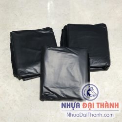 Túi rác đen dày dặn phù hợp cho nhiều thùng rác từ dung tích nhỏ đến lớn