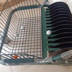 Rổ sắt xe nhặt bóng golf, phụ kiện xe nhặt bóng golf