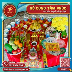Vị trí đặt mâm cúng động thổ hợp lý.