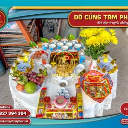 Mâm Cúng Động Thổ Tại Cần Thơ.