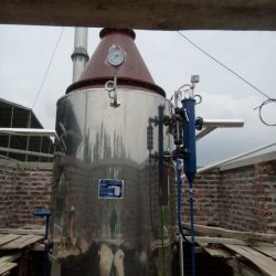 Nồi hơi đốt tahn củi công suất 500kg hơi/h