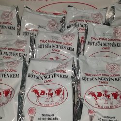 Sữa Bột Nguyên Kem Hai Con Bò Đỏ 500g - THỰC PHẨM DINH DƯỠNG