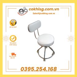 Ghế phòng thí nghiệm inox 304 sáng bóng, bền đẹp