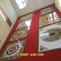 Gạch thảm khắc vàng đẹp trung quốc HP08273