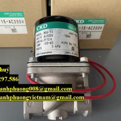 Thiết bị nhập khẩu - Chuyên van CKD DSG-15- AC200V - Bình Dương