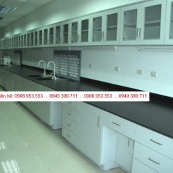 Bàn thí nghiệm áp tường – Wall Bench phòng thí nghiệm: Nhà thầu chuyên nghiệp