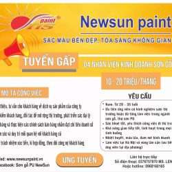 TUYỂN DỤNG NHÂN VIÊN KINH DOANH