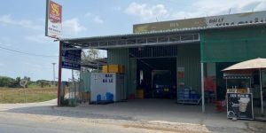 Tổng diện tích 415 m² THỔ CƯ, ĐẤT 2 MẶT TIỀN + làm KHO SẴN 250m²