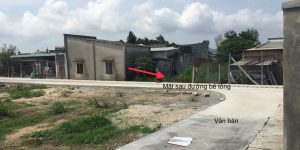 Bán 235,2 m đất hai mặt tiền đường nhựa,khu dân cư