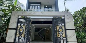 Nhà mặt tiền KDC Phú Lợi – Phạm Thế Hiển, phường Bình Đông - 5x24m - 4 tầng -