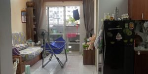 Bán gấp căn hộ góc tầng 10, 55m2 tại HQC Plaza, 1,15 tỷ, 2PN, Full Nội thất,