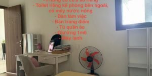 SHARE PHÒNG RIÊNG 2PN – 2WC, FULL NỘI THẤT, VIEW SÔNG ĐÀO TRÍ, QUẬN 7 – 5 TRIỆU