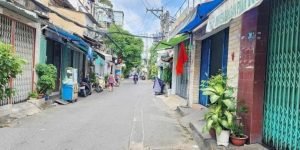 Bán nhà Mặt tiền Hoàng Xuân Nhị - gần Âu Cơ vào, 8,3x27m, Cấp 4, GPXD 8 tầng,