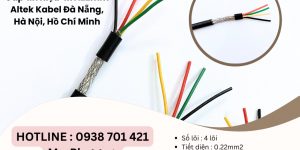 Cáp tín hiệu 4x0.22mm Altek Kabel Đà Nẵng, Hà Nội, Hồ Chí Minh